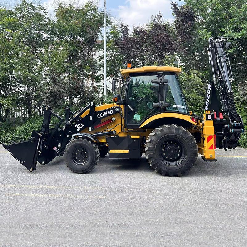 两头忙机反铲挖 大小轮头型挖掘装载一机工厂DX-9100多功能挖掘体