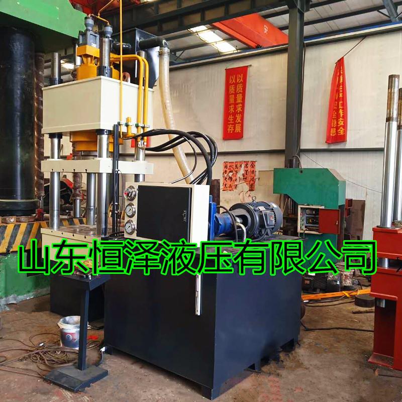 2 00吨锯末成型液压机机 锯末压块压机 200吨压块油液压机厂家