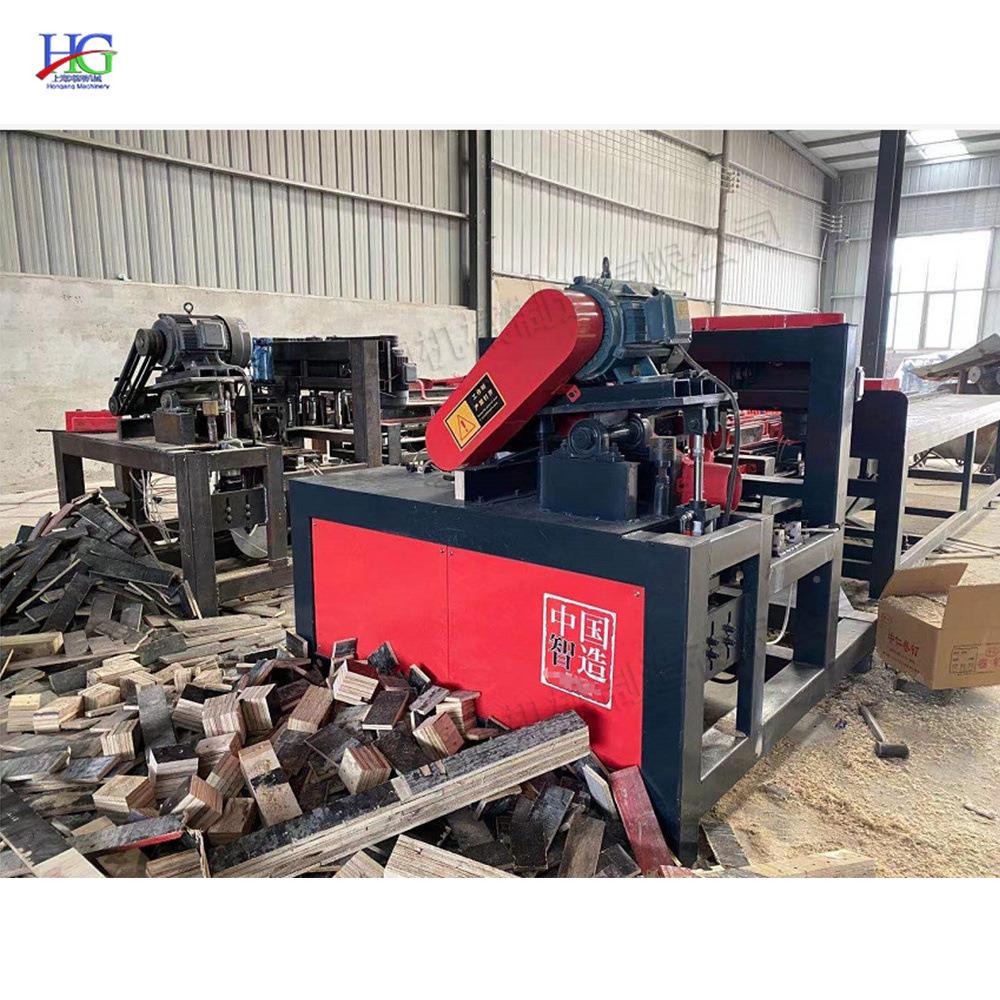 全自动打数控工脚墩打钉机 木托盘切 墩钉一HG-100体机木机械打钉