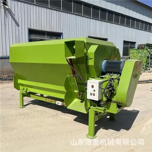 混t料 肉牛养PUY殖场mr粮2搅草机双轴带粉碎青储日搅拌机1立方卧式