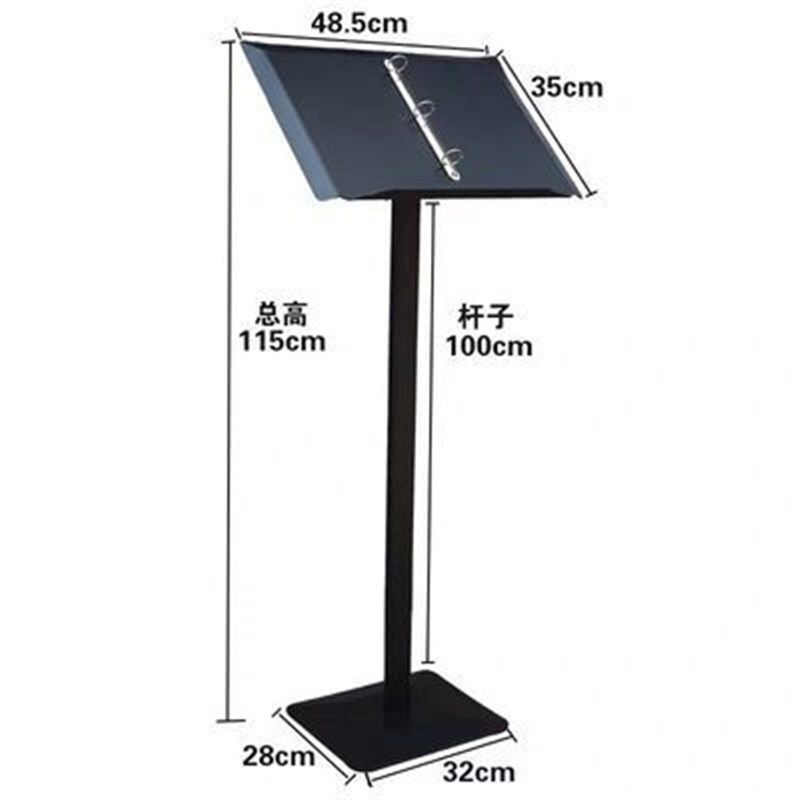 菜单展示架立式宣传售楼合同售楼部门口立式翻页X饭店菜单迎宾