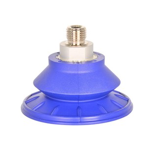 SAB 125MM吸盘双层风琴型防滑带肋内牙外牙真空吸盘 22d