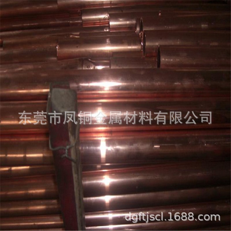 供应T1空心红铜管 脱脂紫铜u管 C1100外螺纹紫铜管 异形铜管可生