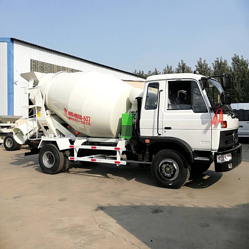 国三罐车现货3方搅拌车 商砼水泥全自动自上料运输混凝土搅拌车
