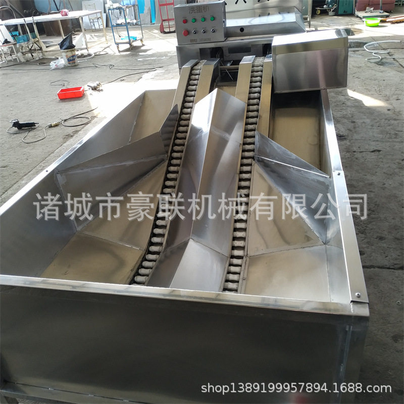 全自动洗蛋机 商用洗蛋机 源头生产厂家 双排上蛋产量10000枚