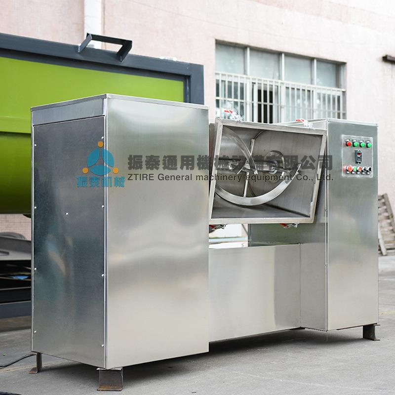 食品粉体颗粒卧式混合设备 不锈钢电动翻转槽型搅拌机 杂粮混合机