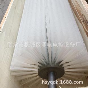 电动滚刷清扫器 毛刷清扫器 皮带输送机配件电动滚刷清扫器厂家