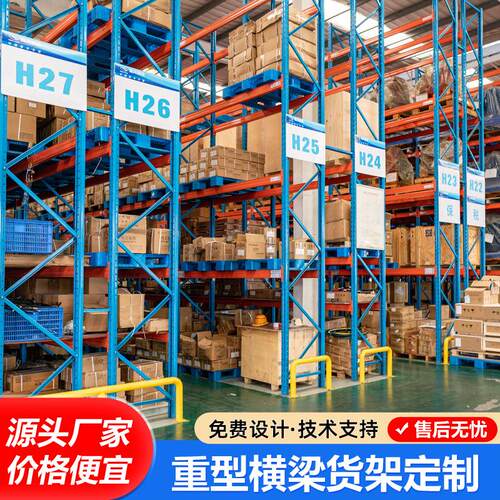 厂家直销重型仓储货架大型库房托盘式货架工业五金横梁式货架仓库