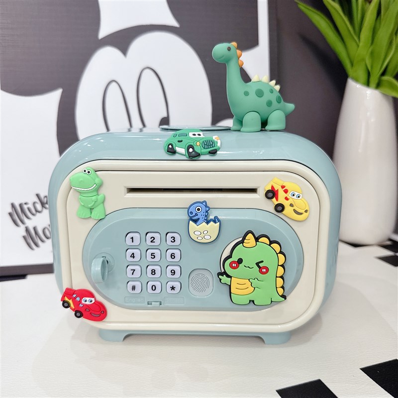 2025b新款儿童存钱罐可存可取只进不出密码储蓄箱男孩女孩生日礼