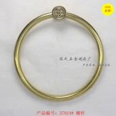 饰圆形纯铜老式 中式 大门拉手仿古铜门环黄铜配件木门装 复古门把手