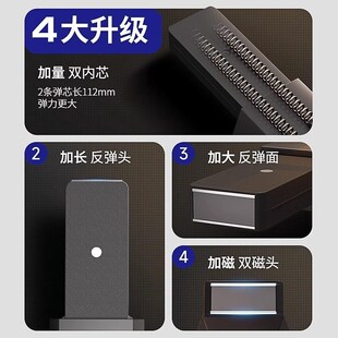 按压式自动重型超薄抽屉柜门暗A门衣柜门隐藏门反弹器免拉手闭门