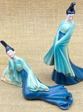 只此青绿摆件新中式轻奢家居客厅酒柜装饰品摆设乔迁礼物玄关禅意