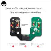 VAXEE NP01SW微动热插拔按键板 热插拔微动板