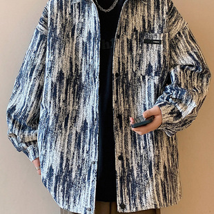 春秋冬季 夹克男款 2025新款 上衣服男生痞帅秋装 男装 小香风外套男士