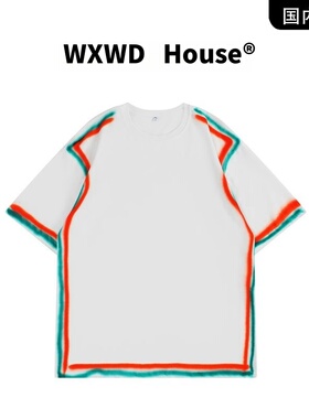 日本VISVIM BESSEL潮流青年短袖T恤男士夏季新款宽松情侣半袖上衣