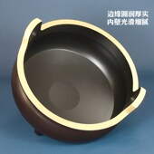 黄铜家用室内供佛铜香炉供奉炉大号熏香炉三足插香供佛用品炉