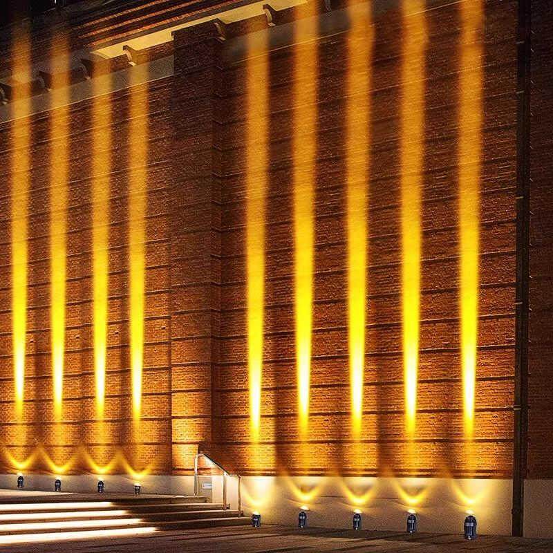 一束光射灯led户外聚光灯外墙罗马柱室外洗墙投光亮化灯户外防水