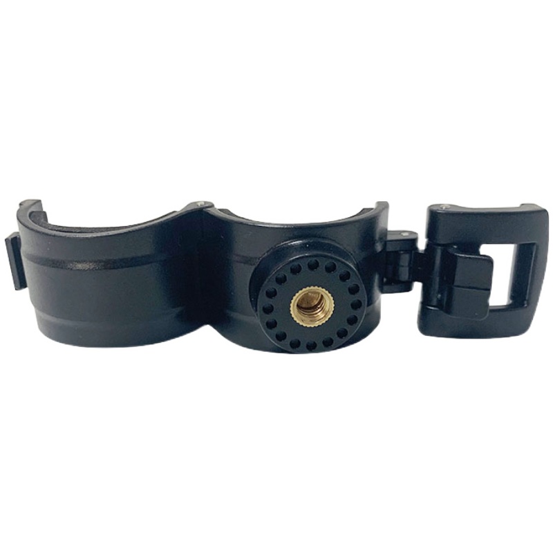 30mm24mm28mm大小号手电夹子 圆形卡扣手电筒支架1/4转接夹具好