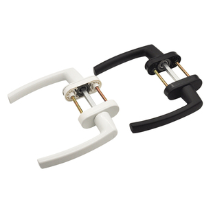 Roto双面标准执手锁 铝包木对穿执手 平开门传动执手 阳台门把手