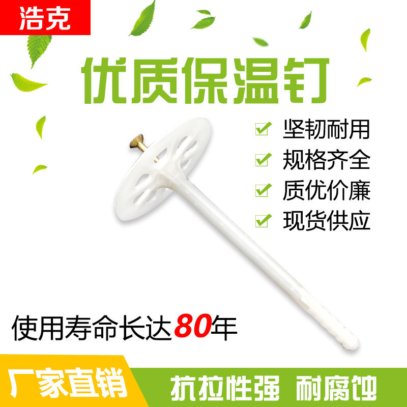 外墙保温钉岩棉挤塑泡沫聚苯板膨胀管塑料固定锚固钉分体钉