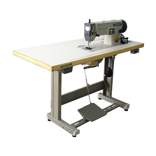 美东人字电脑同步车厚料皮革半自动平缝机电动帐篷工业缝纫机