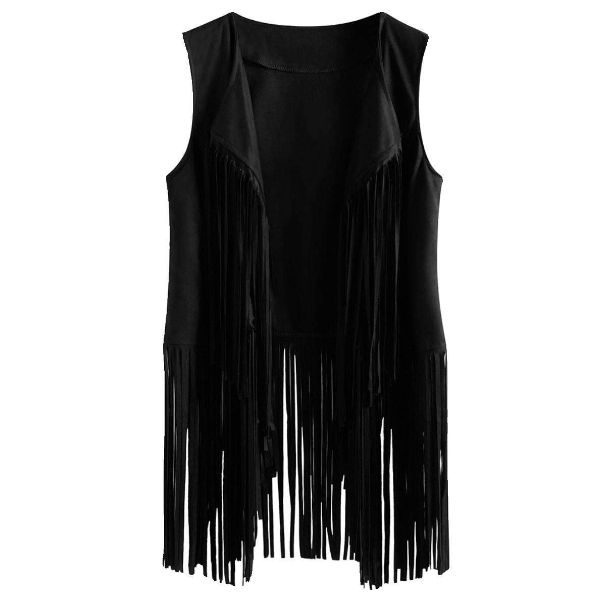 Women's Loose Vest Solid Color Fashion Layering Top - Taobao product photo 5