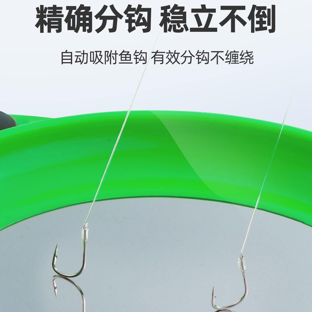 汉鼎强磁拉饵盘全磁通用拉丝盘三合一开饵盆拉饵开饵散炮盒饵料盘