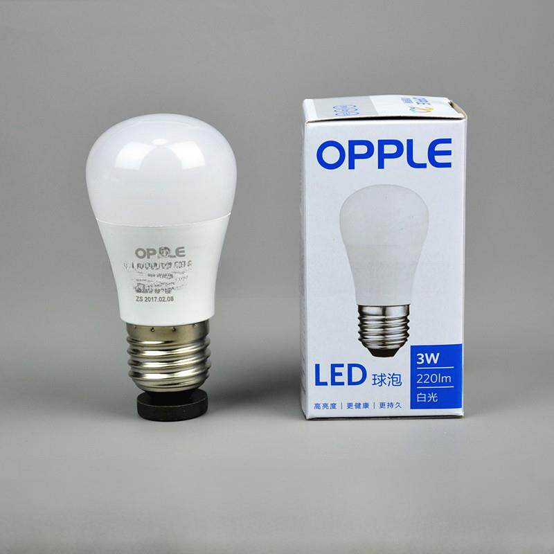 OPPLE欧普LED球泡节能灯泡E27大螺口E14小螺口3W5W6W8W7W9W12W16W