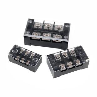 45A电线连接器固定式 TB1512 4510接线端子盒15 接线排铜 2503