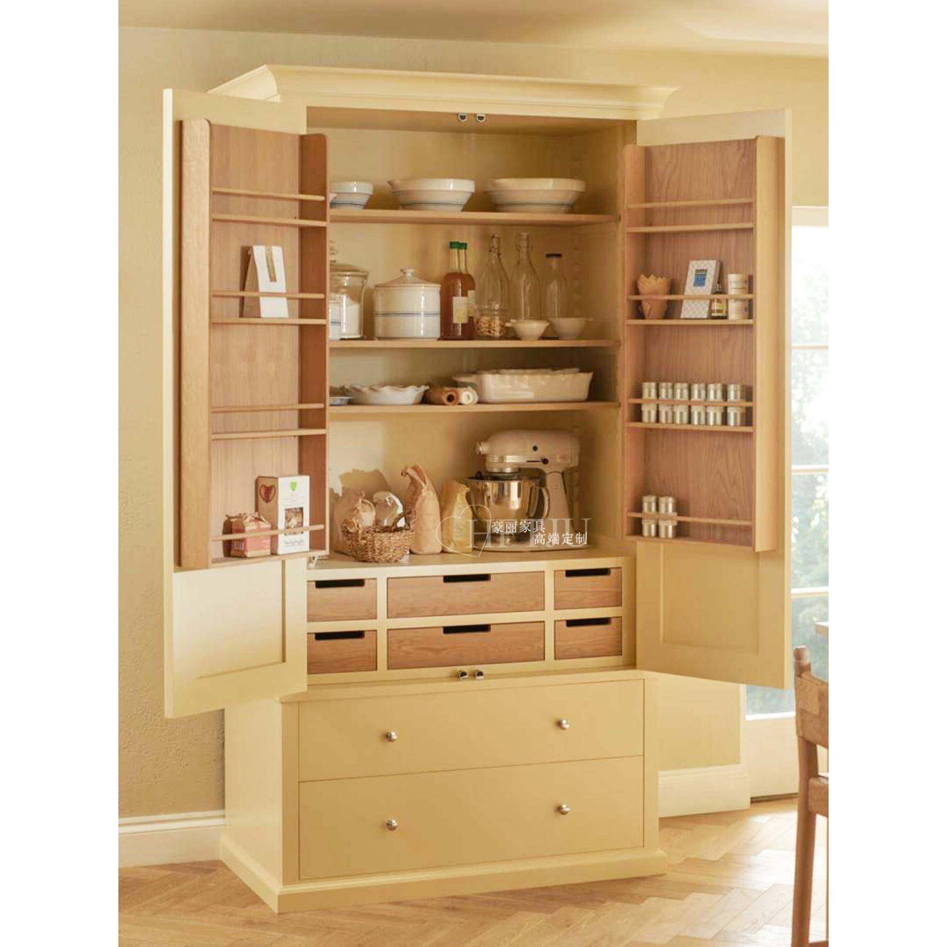 美式实木餐边柜简约现代法式酒柜储物柜餐厅置物柜厨房橱柜收纳柜,住宅家具,餐边柜,淘宝优惠券,粉丝福利购,淘宝优惠卷