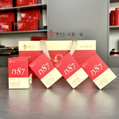 2025龙王山安吉白茶1587礼盒