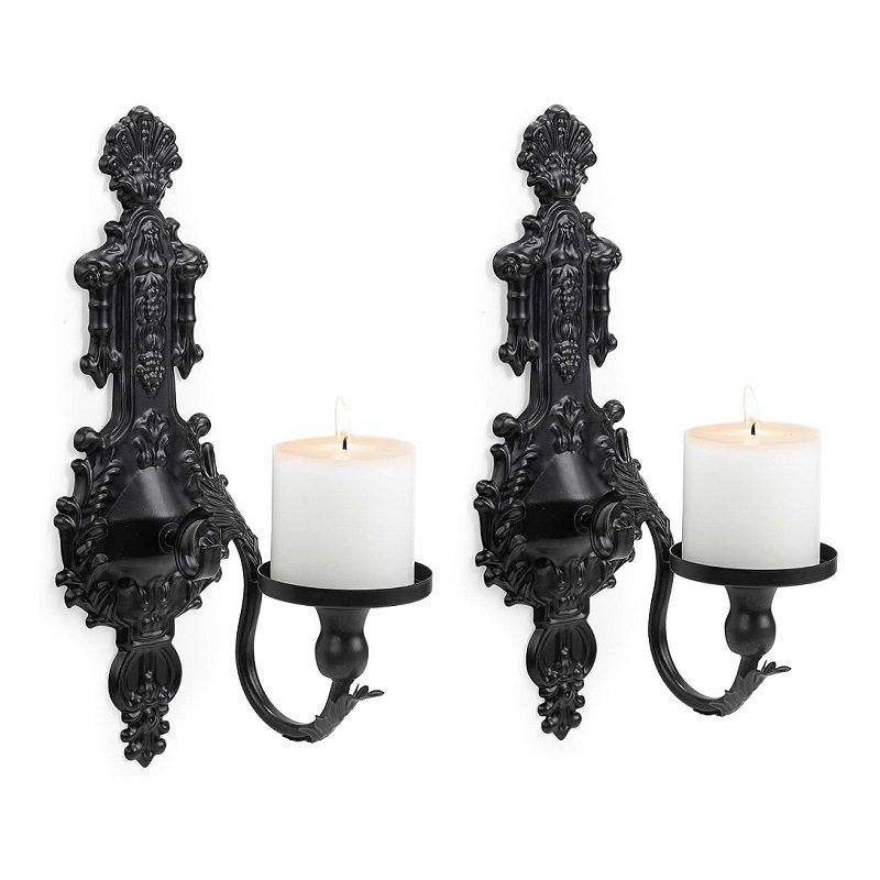 跨境创意复古壁挂烛台北欧铁艺蜡烛杯家居酒店墙面装饰蜡烛台摆件,家居饰品,烛台,淘宝优惠券,粉丝福利购,淘宝优惠卷