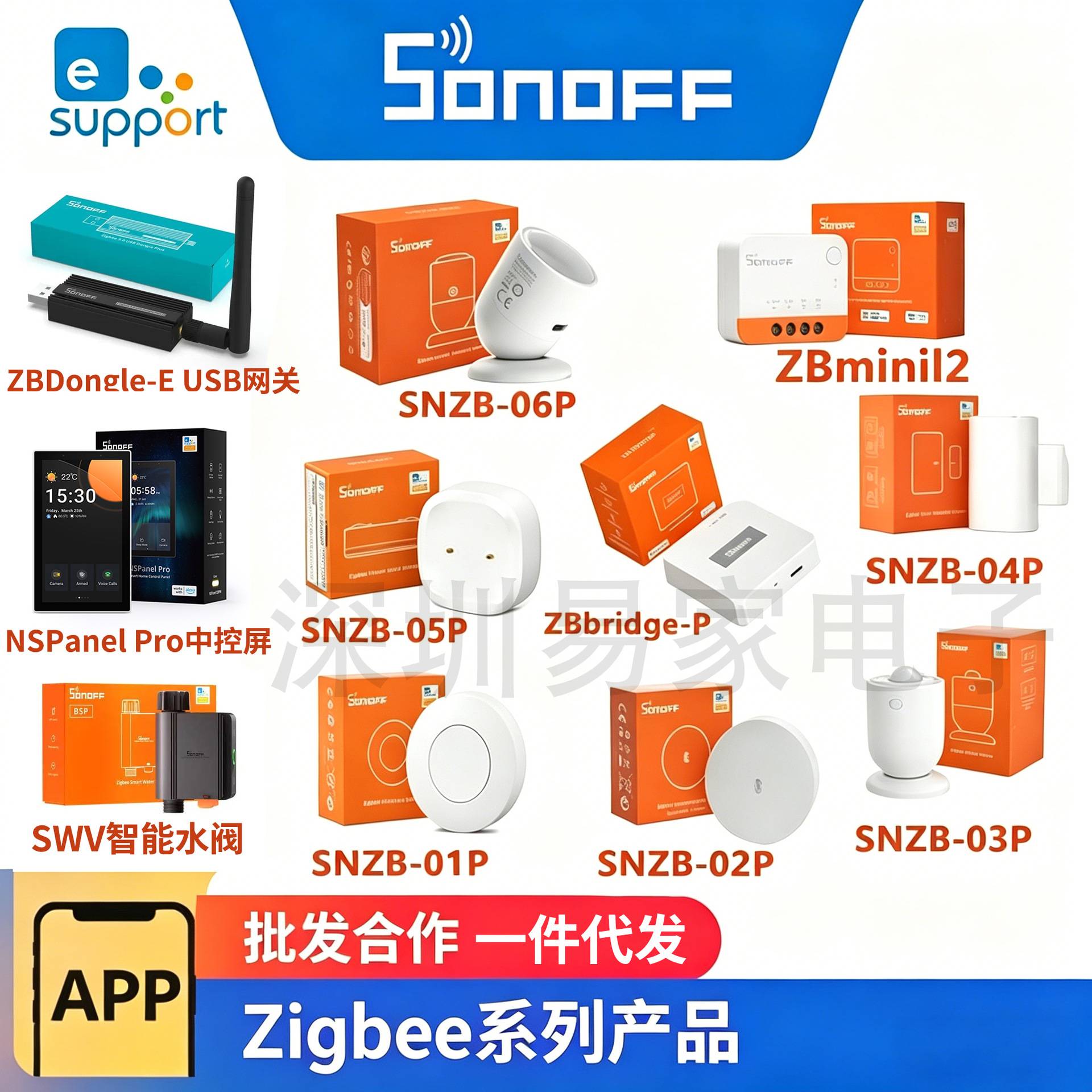 SONOFFZigbeeSNZB-01P/02P03P04P图片