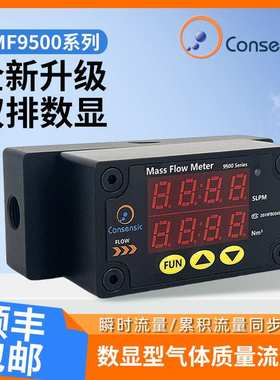 Consensic数显型气体流量表系列CMF9500厂家高精度气体流量计控制