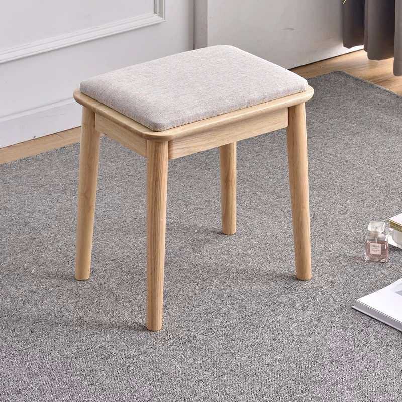 北欧实木梳妆台凳子椅子简约轻奢餐凳现代时尚布艺卧室软包昌嘉勤,模玩/动漫/周边/娃圈三坑/桌游,模型制作工具/辅料耗材,淘宝优惠券,粉丝福利购,淘宝优惠卷