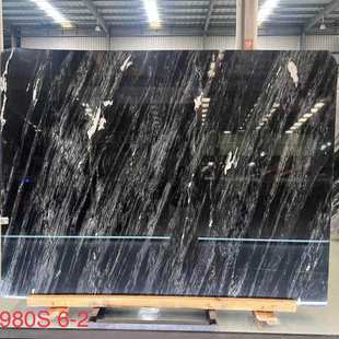 天然石材图兰朵 背景墙窗台板门套窗套黑色大理石板