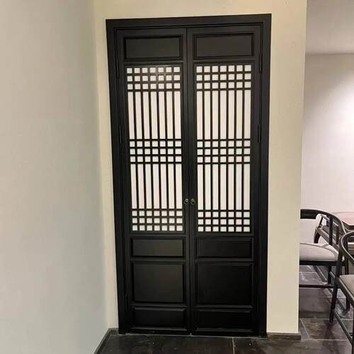定制东阳木雕中式彷古门窗实木花格门窗家用寺庙木门古建雕花门