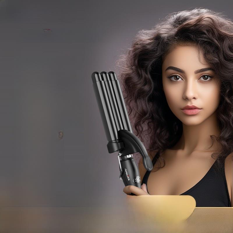 安石蛋卷头卷发铁羊毛卷发蛋卷棒蛋卷头发神器水波纹持久造型夹