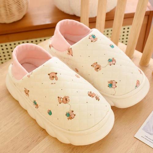 产妇月子鞋春秋款3月份4月份夏季秋冬包跟孕妇厚底防滑软底透气