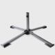 户外遮阳伞摆摊伞遮阳伞伞座伞架加厚十字折叠广告伞伞坐金属底座