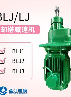 BLJ2-4KW-165双级斜齿轮传动减速器 BLJ1 BLJ3冷却塔风机减速机