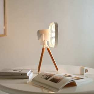 素乐质造户外露营风扇可充电无线遥控便携式小型电风扇挂帐篷野营