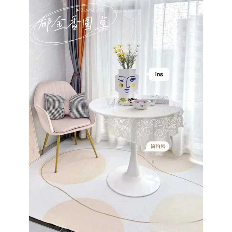 小圆桌现代接待洽谈会客桌椅北欧家用阳台卧室床边茶几郁金香餐桌,模玩/动漫/周边/娃圈三坑/桌游,模型制作工具/辅料耗材,淘宝优惠券,粉丝福利购,淘宝优惠卷