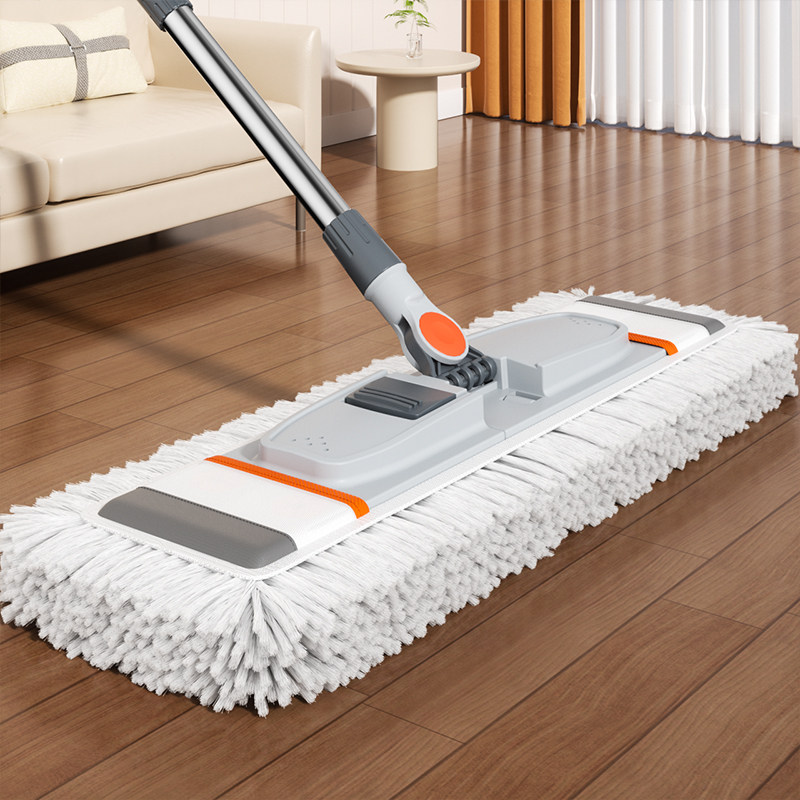 平板拖把拖布懒人家用一拖净尘推干湿两用保洁专用大墩布夹布拖把,家庭/个人清洁工具,静电除尘拖把,淘宝优惠券,粉丝福利购,淘宝优惠卷