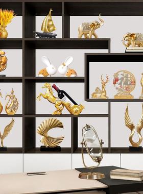 客厅酒柜酒架小装饰品摆件家居房间桌面创意简约欧式电视柜工艺品