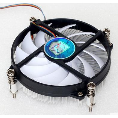 一体机1U超薄CPU散热器 htpc小机箱大铜心风扇1150 1151 1155静音