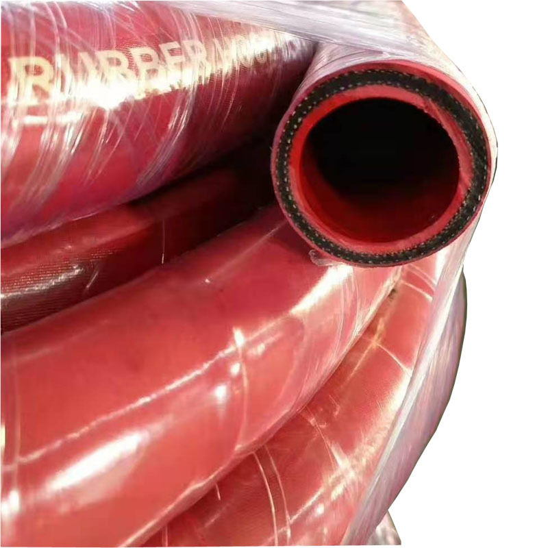 中频炉用无碳夹布胶管 电炉冷却水耐温胶管铝厂橡胶管 颜色定制