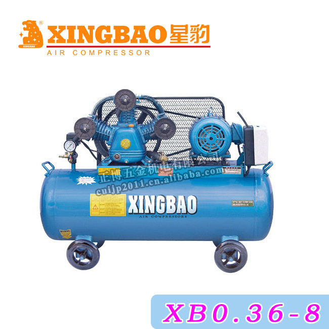 福建星豹W-0.36/7空压机 3KW小型压缩机 木工喷漆 修理打气充气泵