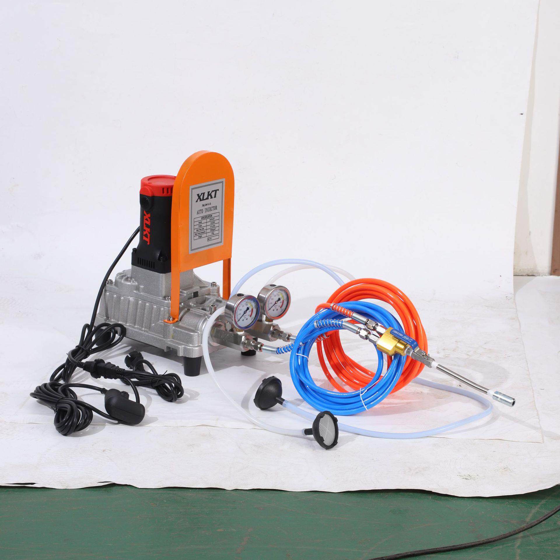 水固化双液水泥浆灌浆机高压注浆机免砸砖卫生间补漏空鼓防水材料