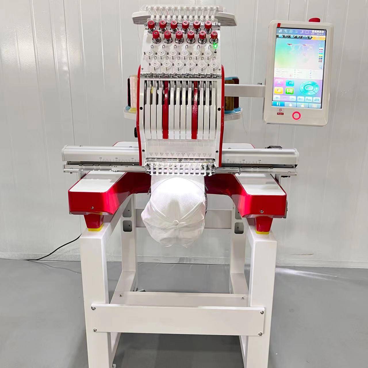 1201CT叶氏2023新款家用马头机电脑绣花机单头12针工业绣花刺绣